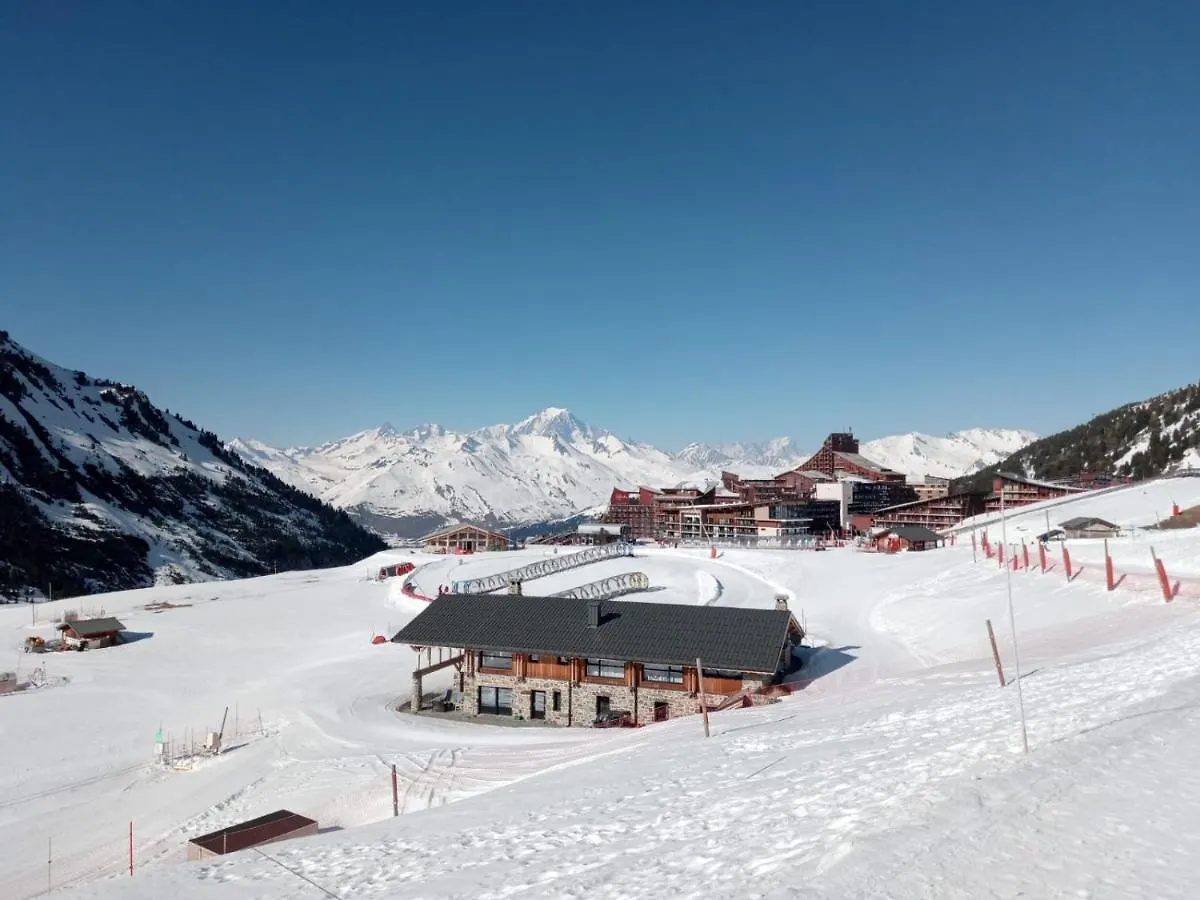 Petite Marmotte Spacieux Studio Pour 4, Skis Aux Pieds, Le Refuge Du Montagnard, Arc 1950 Les Arcs  Apartment